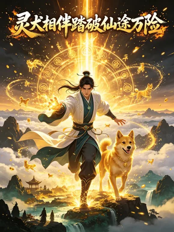 灵犬相伴踏破仙途万险海报