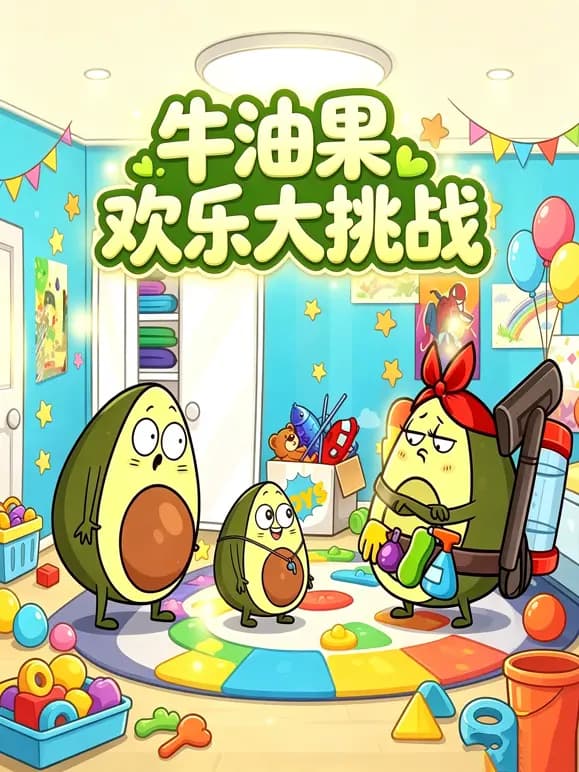 牛油果欢乐大挑战海报