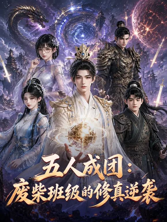 五人成团: 废柴班级的修真逆袭海报