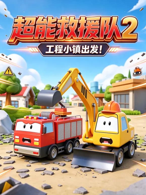 超能救援队2海报