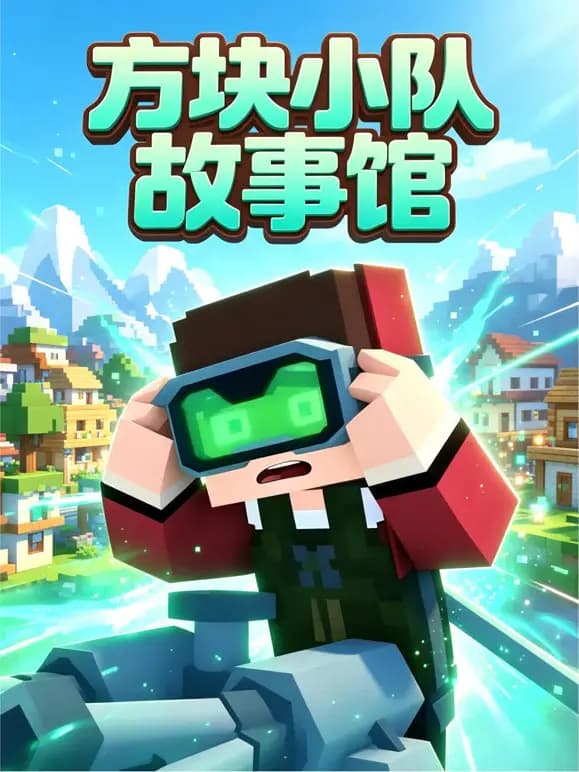方块小队故事馆海报