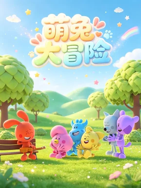 萌兔大冒险海报