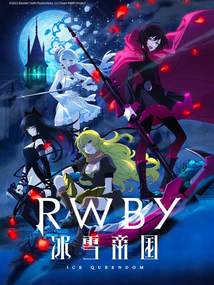 四色战记/RWBY冰雪帝国海报