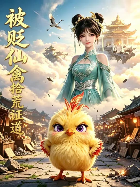被贬仙禽，拾荒证道海报