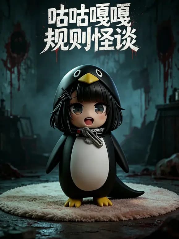 咕咕嘎嘎规则怪谈海报