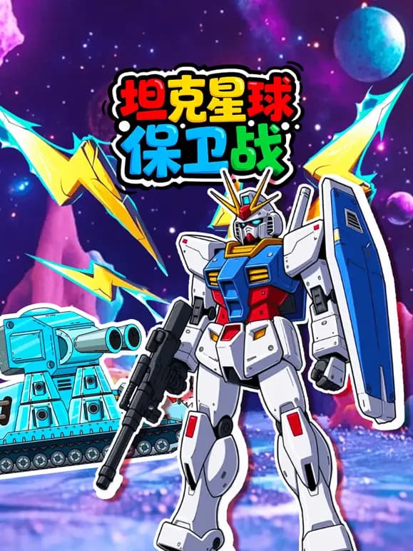 坦克星球保卫战海报