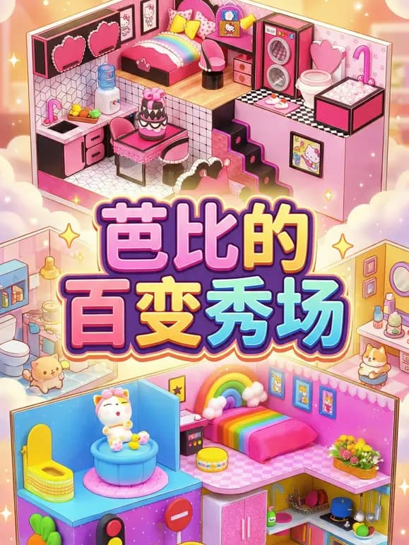 芭比的百变秀场海报