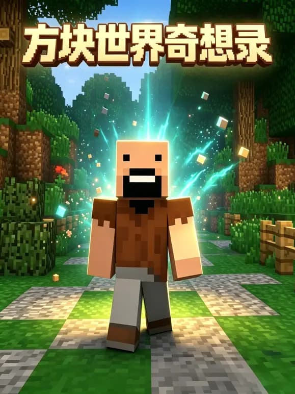 方块世界奇想录海报