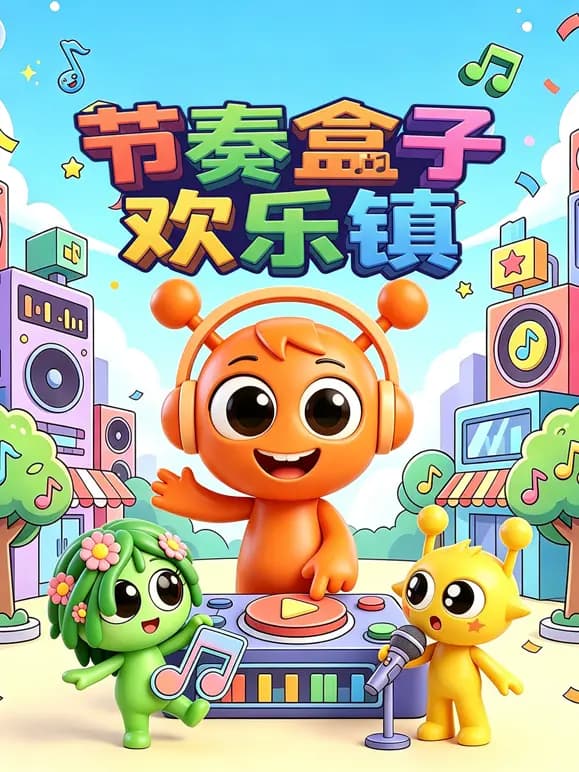 节奏盒子欢乐镇海报