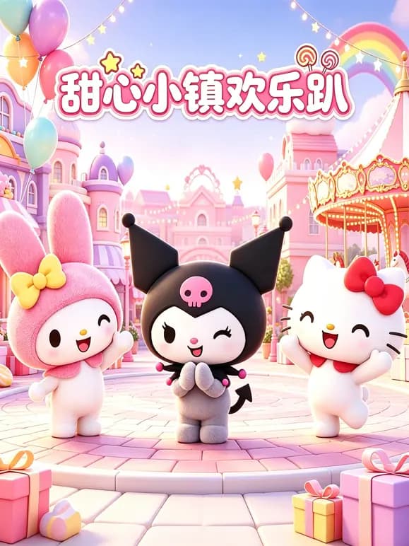 甜心小镇欢乐趴海报