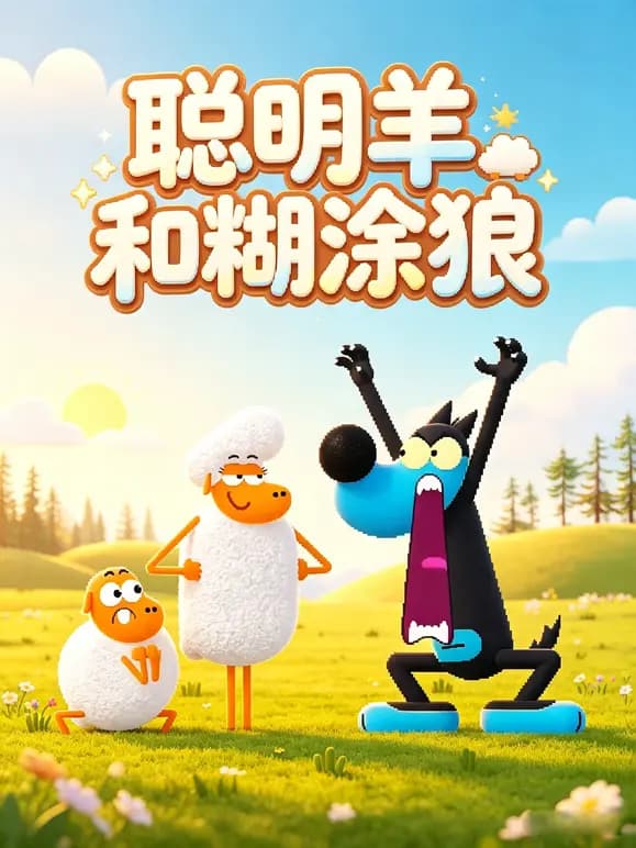 聪明羊和糊涂狼海报