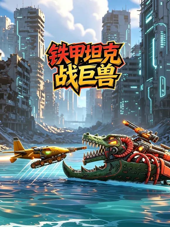 铁甲坦克战巨兽海报