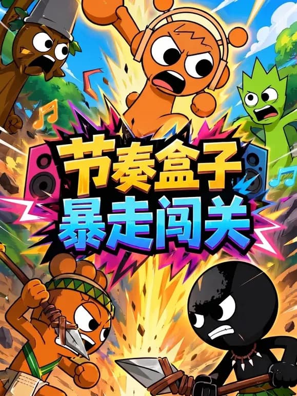节奏盒子暴走闯关海报