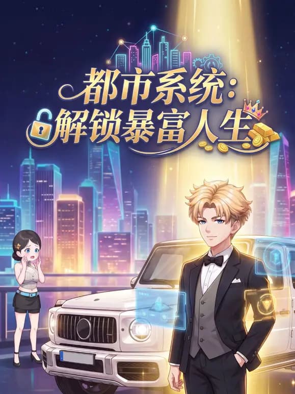 都市系统：解锁暴富人生海报