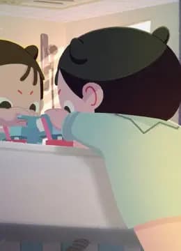 小红花海报