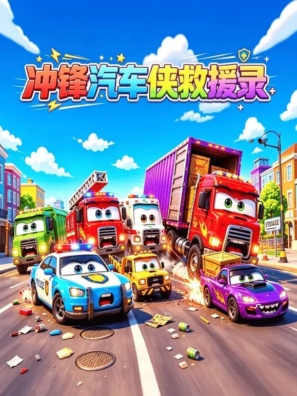 冲锋汽车侠救援录海报