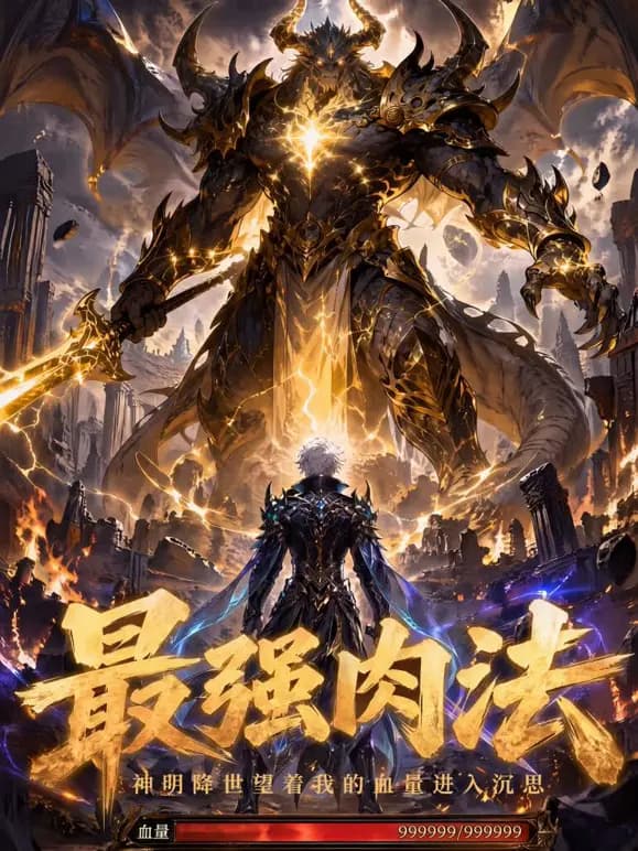 最强肉法：神明降世望着我的血量进入沉思海报