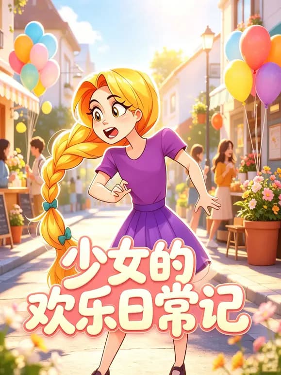 少女的欢乐日常记海报