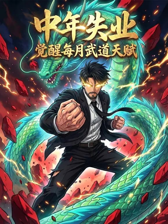 中年失业,觉醒每月武道天赋动态漫画海报