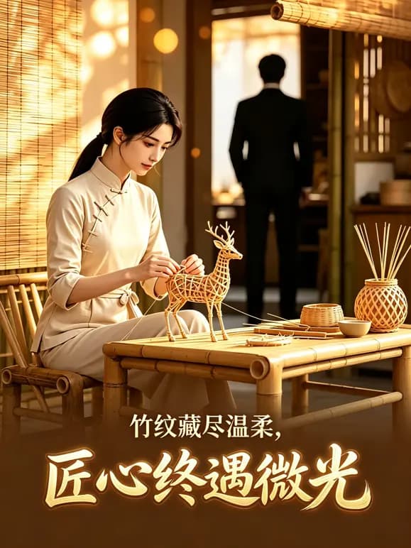 竹纹藏尽温柔，匠心终遇微光海报
