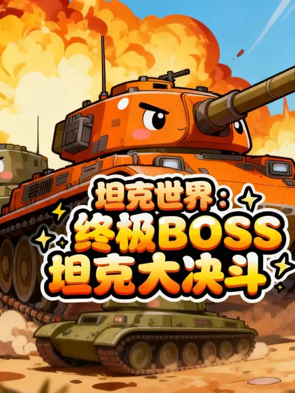 坦克世界：终极BOSS坦克大决斗海报