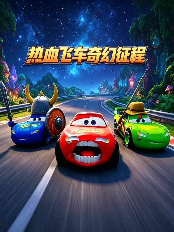 热血飞车奇幻征程海报