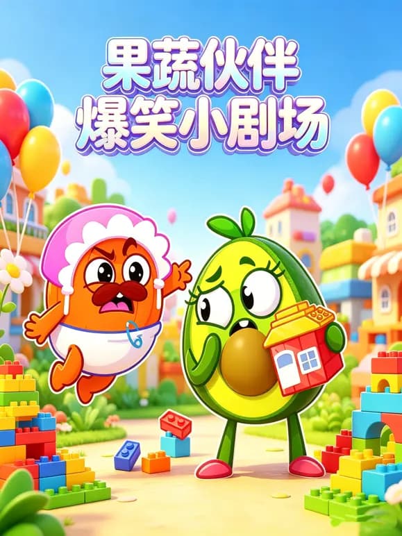 果蔬伙伴爆笑小剧场海报