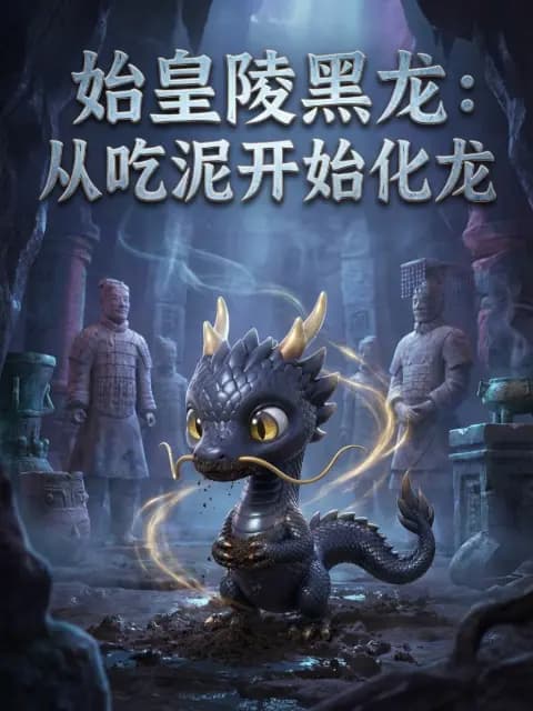 始皇陵黑龙:从吃泥开始化龙海报
