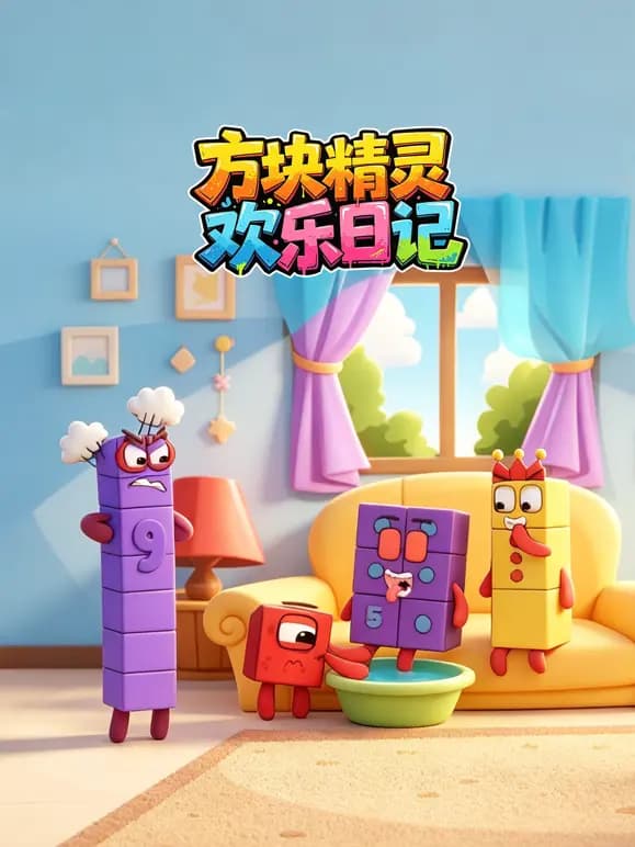 方块精灵欢乐日记海报