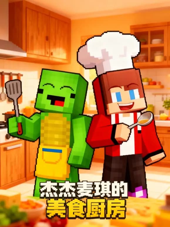 杰杰麦琪的美食厨房海报