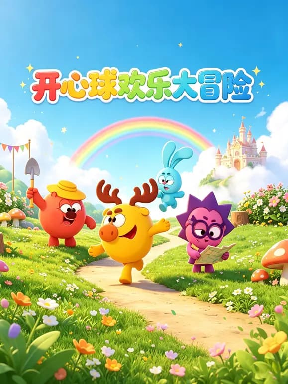 开心球欢乐大冒险海报