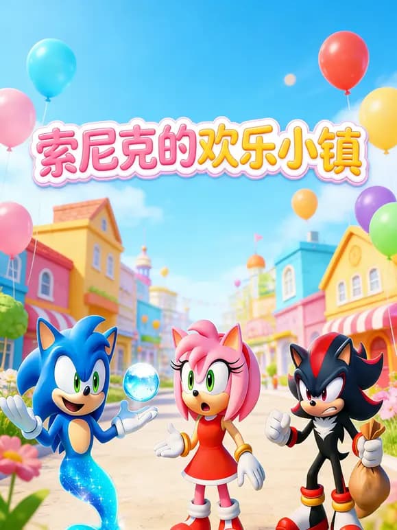 索尼克的欢乐小镇海报