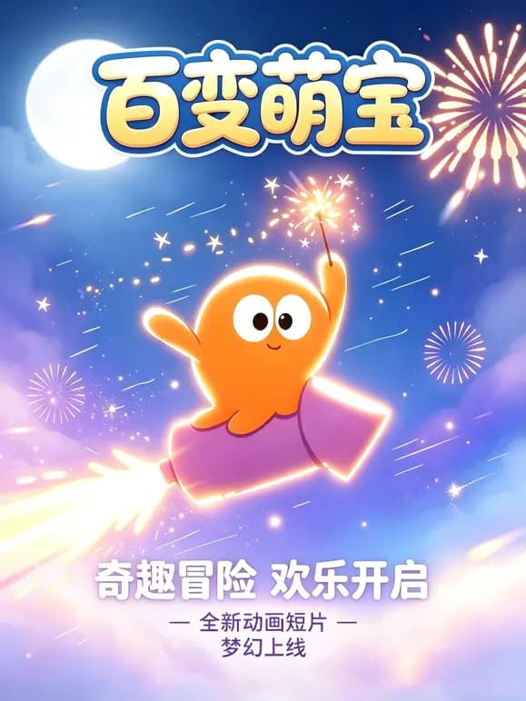 百变萌宝海报