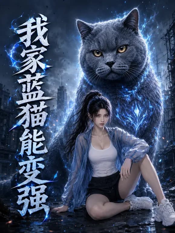 我家蓝猫能变强海报