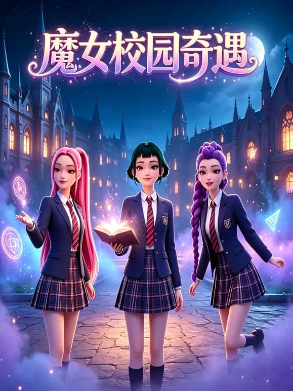 魔女校园奇遇海报