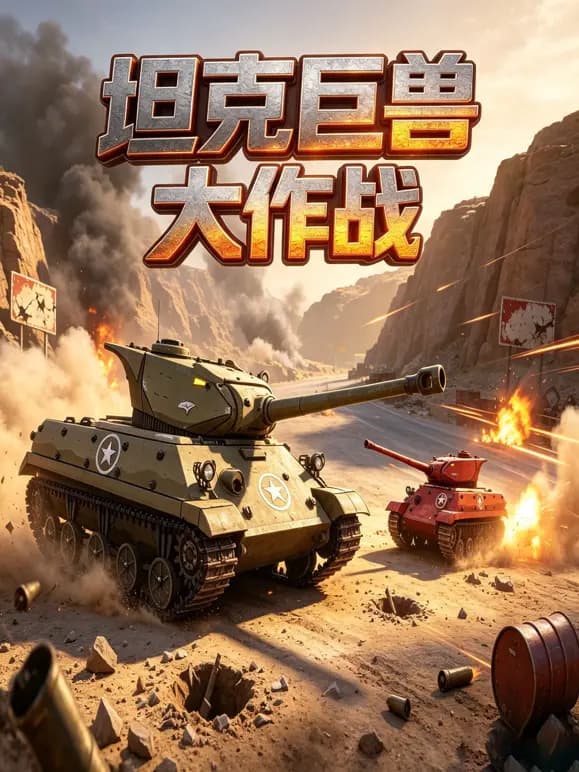 坦克巨兽大作战海报