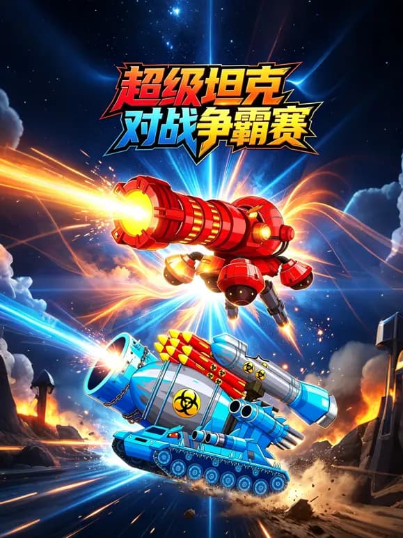 超级坦克对战争霸赛海报