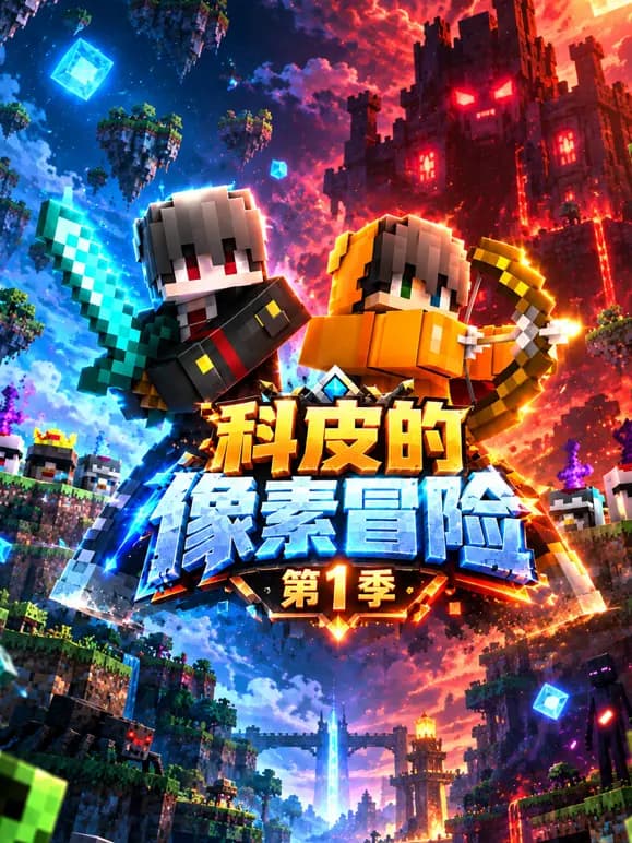 科皮的像素冒险 第一季海报