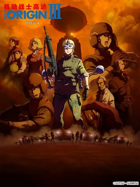 机动战士高达 THE ORIGIN III：破晓起义海报