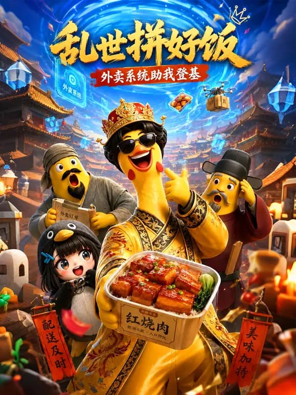 乱世拼好饭外卖系统助我登基海报