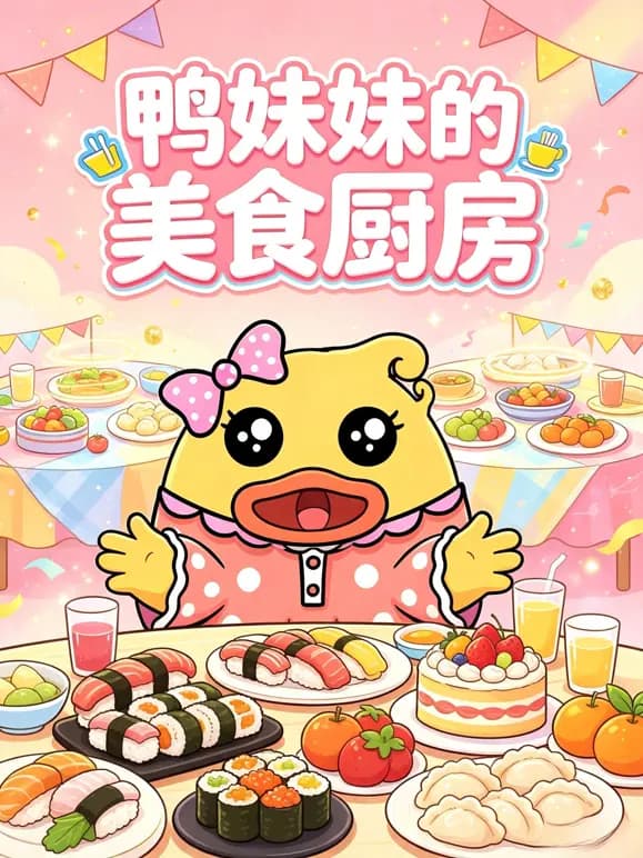 鸭妹妹的美食厨房海报