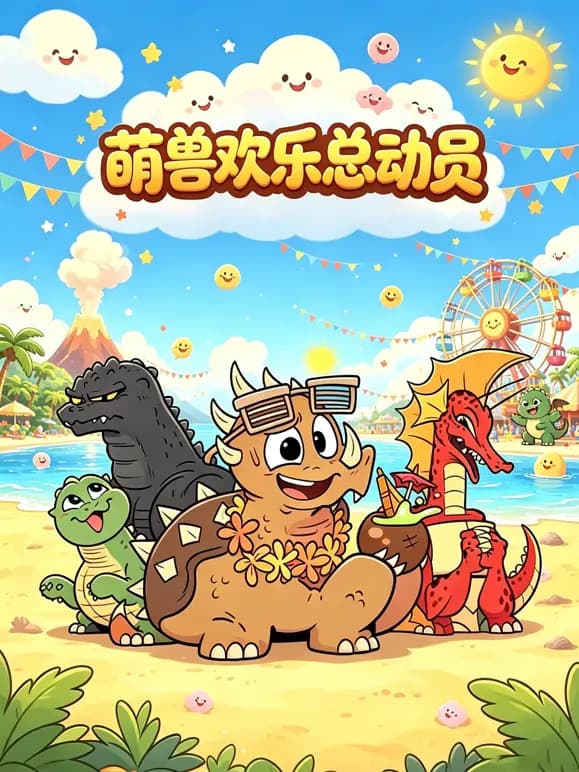 萌兽欢乐总动员海报