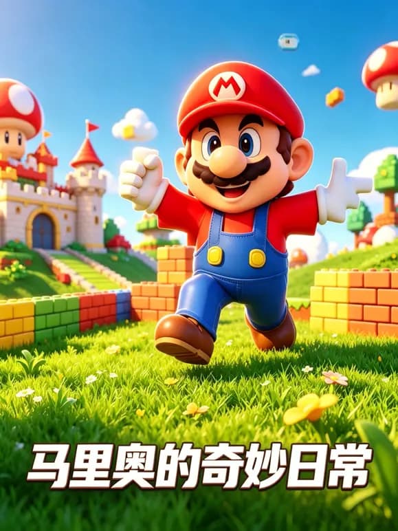 马里奥的奇妙日常海报