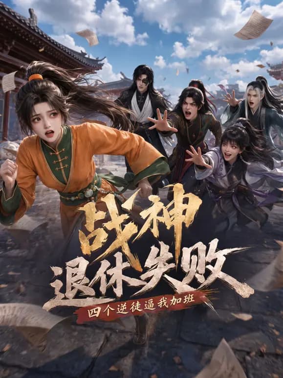 战神退休失败,四个逆徒逼我加班海报