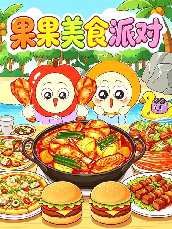 果果美食派对海报