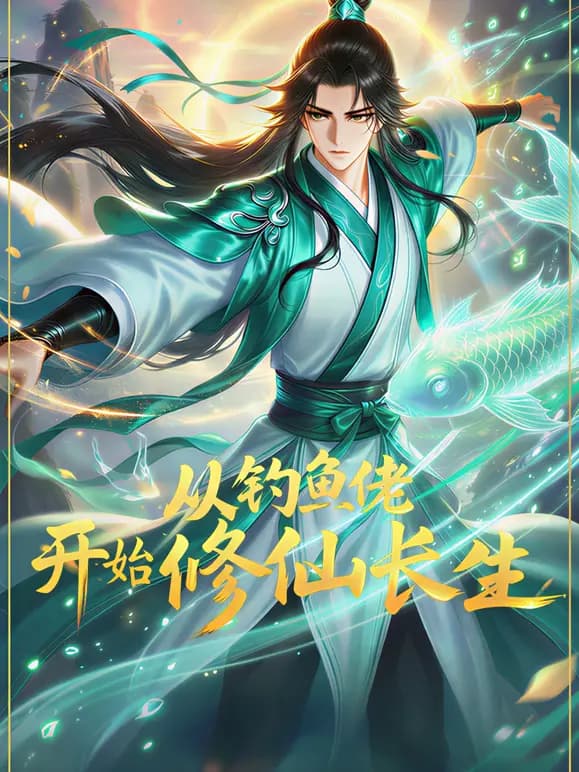 从钓鱼佬开始修仙长生动态漫画海报