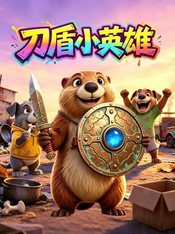 刀盾小英雄海报