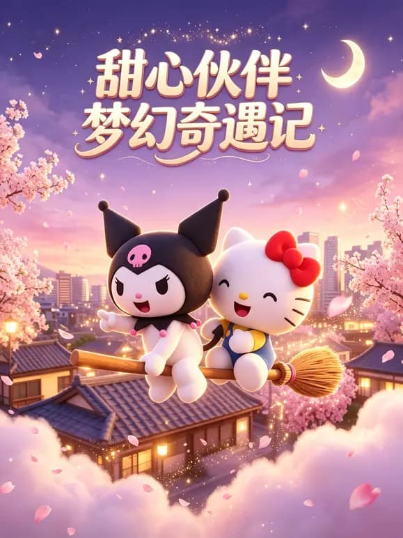 甜心伙伴梦幻奇遇记海报
