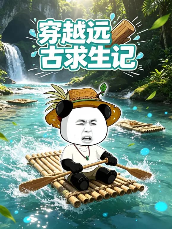 穿越远古求生记海报