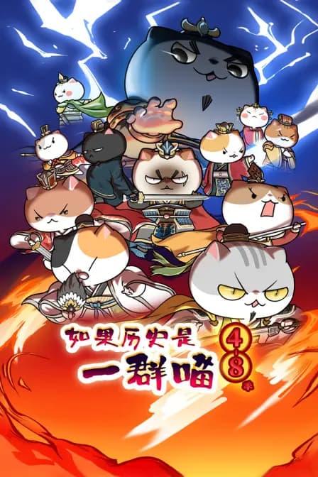 如果历史是一群喵 4-8季海报